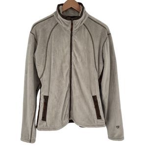 Women's Gray Fleece Jacket